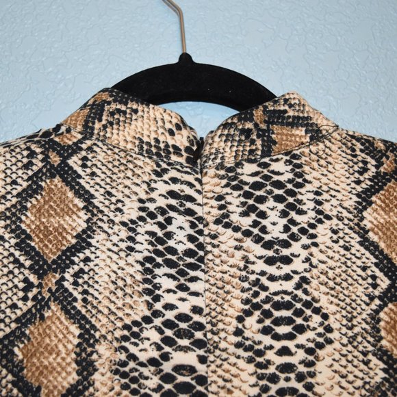 I.AM.GIA. Viper Aoki Snakeskin Print Dress - Picture 7 of 7